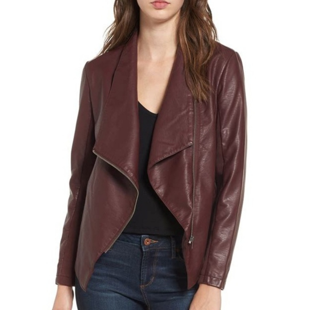 BB Dakota Vegan Leather Jacket (Gabrielle)